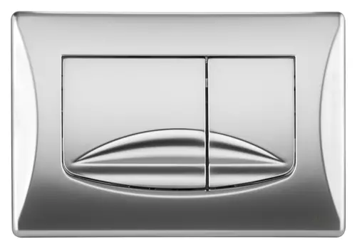 Кнопка смыва OLI River Dual 638506 хром матовый