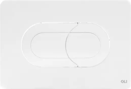 Кнопка смыва OLI Salina 640081 белая