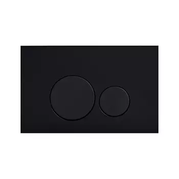 Кнопка смыва Olive'S Plaza черная