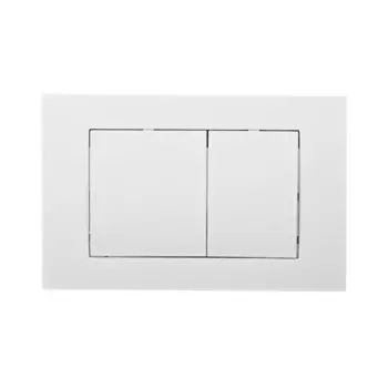 Кнопка смыва Olive'S Porto белая матовая прямоугольная