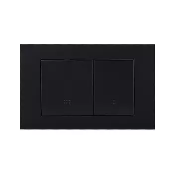 Кнопка смыва Olive'S Porto черная матовая