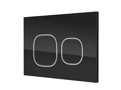 Кнопка смыва Owl 1975 Glas Knapp08GB черный