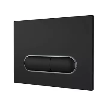 Кнопка смыва Owl 1975 Mercury Black Matt