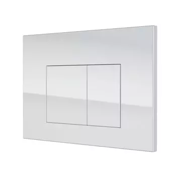 Кнопка смыва Owl 1975 Nikel Ceramic White