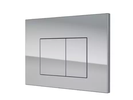 Кнопка смыва Owl 1975 Nikel Knapp06NCG хром глянцевый