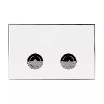 Кнопка смыва Point Венера PN44071WC белая/хром
