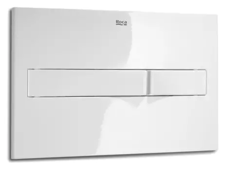 Кнопка смыва Roca PL2 Dual белая