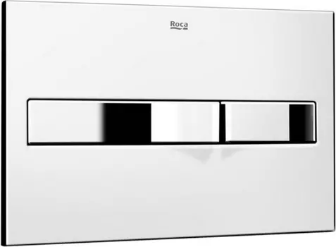 Кнопка смыва Roca PL2 Dual хром