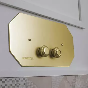 Кнопка смыва Sbordoni Romana SB071OR золото