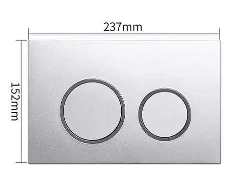 Кнопка смыва SinteSi FB-BRC-504 хром