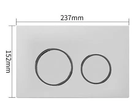 Кнопка смыва SinteSi FB-XRW-502 белая