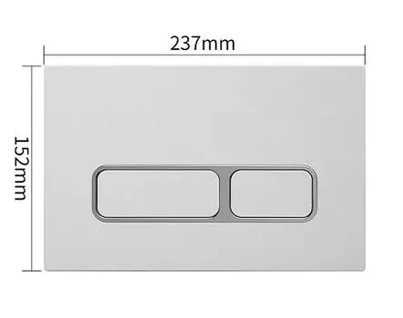 Кнопка смыва SinteSi FB-XSW-501 белая