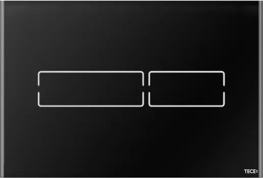 Кнопка смыва TECE Lux Mini 9240961 сенсорная черная с блоком питания