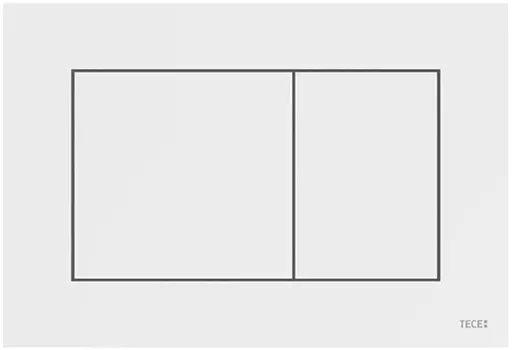 Кнопка смыва TECE Now 9240405 белая, антибактериальная
