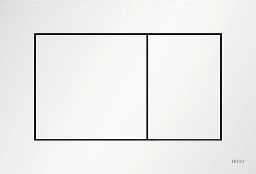 Кнопка смыва TECE Now 9240417 белая матовая