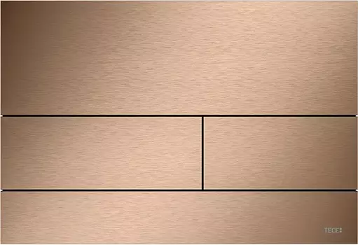 Кнопка смыва TECE Square 9240840 красное золото сатин