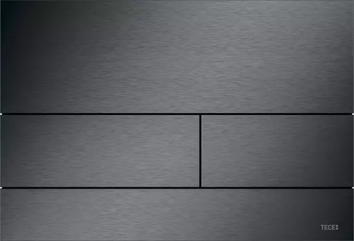 Кнопка смыва TECE Square II 9240846 металлическая, сатин, черный хром