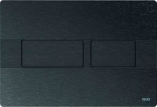 Кнопка смыва TECE TECEsolid 9240438 графит, текстура линии