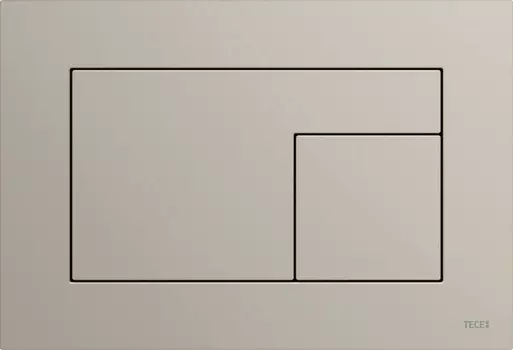 Кнопка смыва TECE Velvet 9240733, серо-бежевый