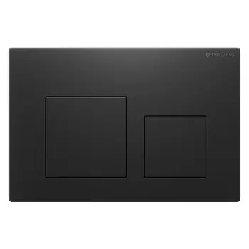 Кнопка смыва Terminus 82K24х16B черная