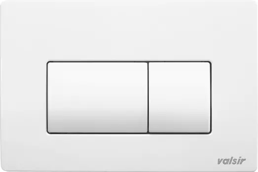 Кнопка смыва Valsir P1 VS0871300 белая матовая
