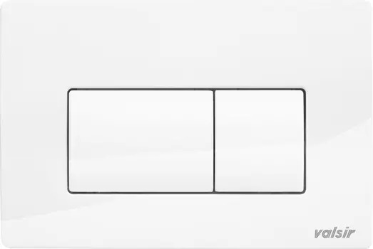 Кнопка смыва Valsir P1 VS0871301 белая глянцевая