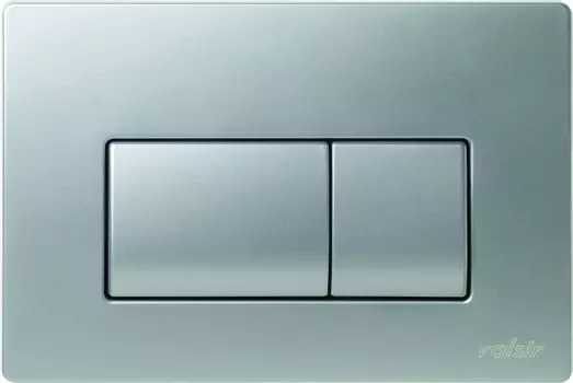 Кнопка смыва Valsir P1 VS0871337 хром матовый