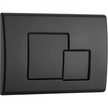 Кнопка смыва WeltWasser WW Marberg 507 SE MT-BL черная матовая