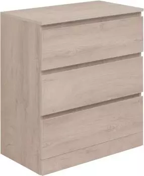 Комод Aquanet Сканди 70x40 дуб эдгрейн, 3 ящика