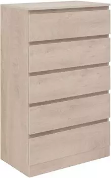 Комод Aquanet Сканди 70x40 дуб эдгрейн, 5 ящиков