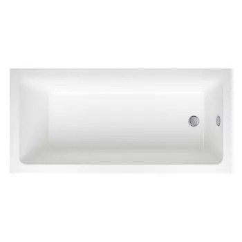 Комплект 2 в 1 акриловая ванна Wellsee FreeDom 231102001 165х80 + слив-перелив
