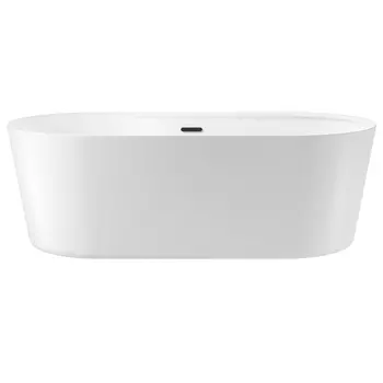 Комплект 4 в 1 акриловая ванна Wellsee Vanille Joie 236501003 180х85 + ножки + экран + слив-перелив