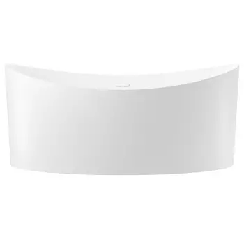 Комплект 4 в 1 акриловая ванна Wellsee Cerulean 231001002 174х80 + ножки + экран + слив-перелив