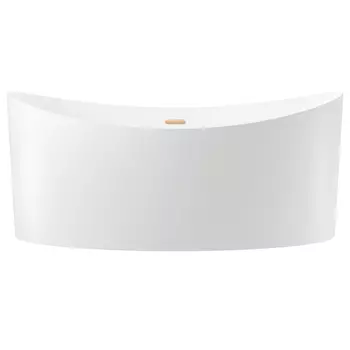 Комплект 4 в 1 акриловая ванна Wellsee Cerulean 231001004 174х80 + ножки + экран + слив-перелив