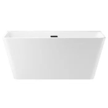 Комплект 4 в 1 акриловая ванна Wellsee Graceful Pro 230901003 140х74 + ножки + экран + слив-перелив