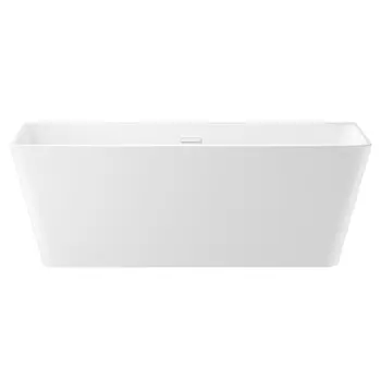 Комплект 4 в 1 акриловая ванна Wellsee Graceful Pro 230903002 168х80 + ножки + экран + слив-перелив