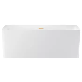 Комплект 4 в 1 акриловая ванна Wellsee Pure BY Wellsee 230702004 166х77 белая матовая + ножки + экран + слив-перелив