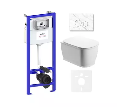 Комплект 6 в 1 Lavinia Boho Bell Pro Rimless 75110017