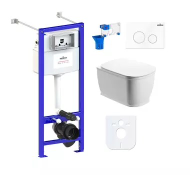 Комплект 7 в 1 Lavinia Boho Bell Pro Rimless 87050125