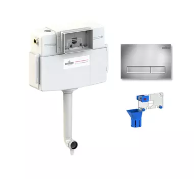 Комплект бачка скрытого монтажа для приставного унитаза 3 в 1 Lavinia Boho Relfix 77030055