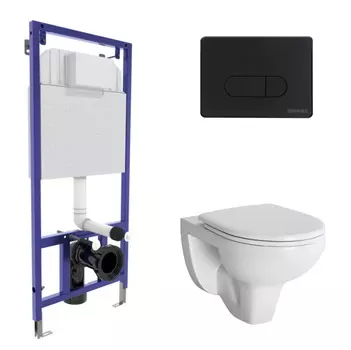 Комплект Berges Gamma 042418 кнопка черная