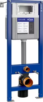 Комплект Cersanit Система инсталляции Aqua Smart M 40 + Кнопка смыва INTERA P-BU-INT/Wh белая