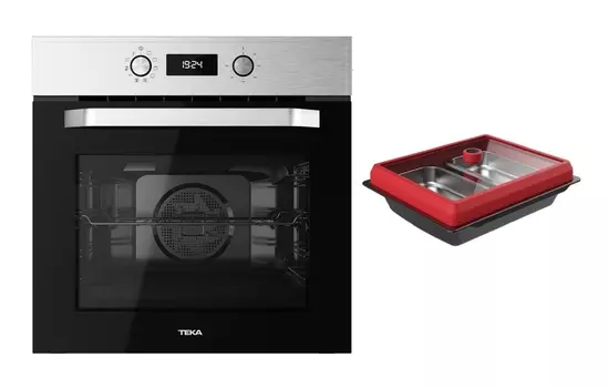 Комплект Духовой шкаф Teka Universo HCB 6535 SS + Комплект Teka SteamBox/Multicook