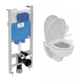 Комплект Ideal Standard Prosys i.life A Unit Rimless+ RI471602 3 в 1