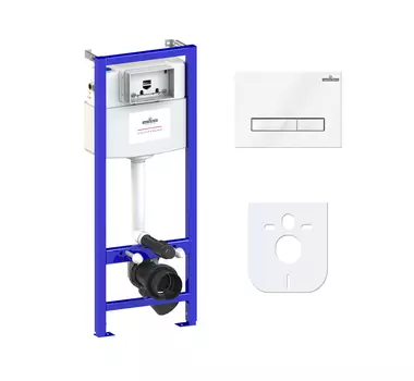 Комплект инсталляции для подвесного унитаза 4 в 1 Lavinia Boho Relfix 77010009