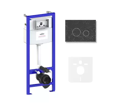 Комплект инсталляции для подвесного унитаза 4 в 1 Lavinia Boho Relfix 77010027