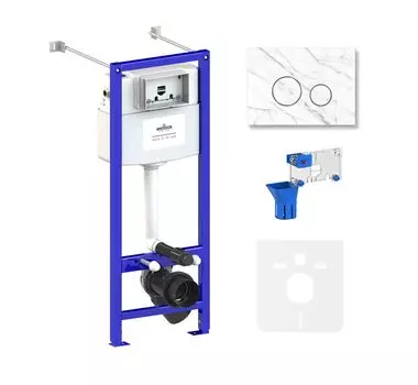 Комплект инсталляции для подвесного унитаза 5 в 1 Lavinia Boho Relfix 77020070