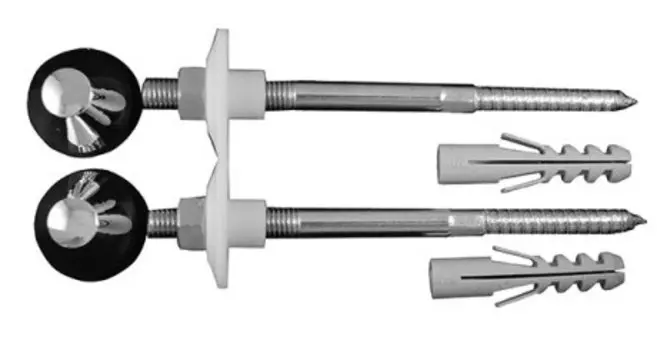 Комплект креплений для инсталляции Duravit 0065001000 хром