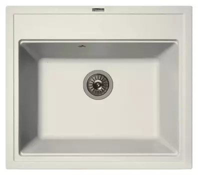 Комплект Мойка кухонная Florentina Липси 600 жасмин + Смеситель Floracio Альфа для кухонной мойки,