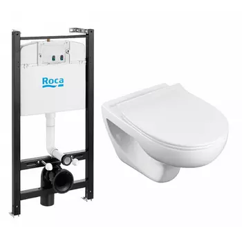 Комплект Roca Victoria Pack 7893105010 инсталляция + унитаз + сиденье